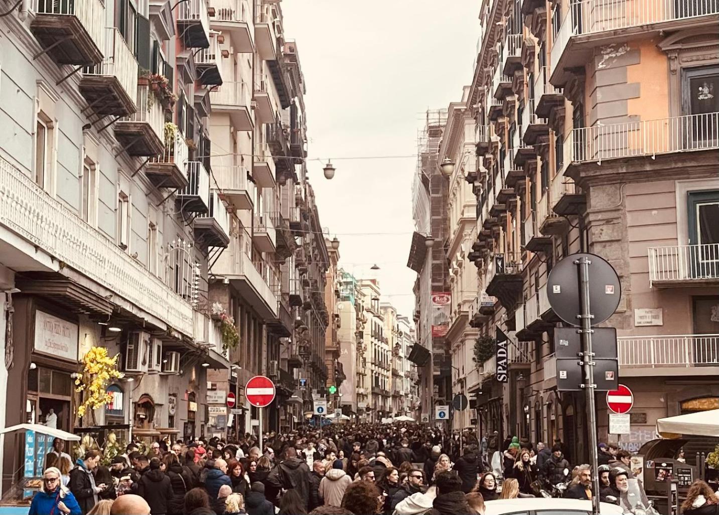Naples Apartment Plebiscito Bagian luar foto